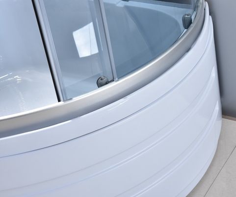cabines Grey Aluminum Frame de cosses de douche de 4mm 1200×800×2150mm