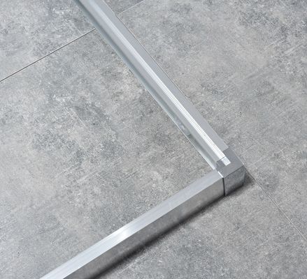 Clôture en aluminium 6mm de pièce de douche de cadre 1mm-1.2mm