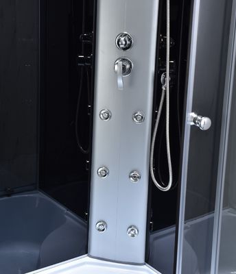 Clôture noire de douche de Bath de 6mm 900x900x1900mm