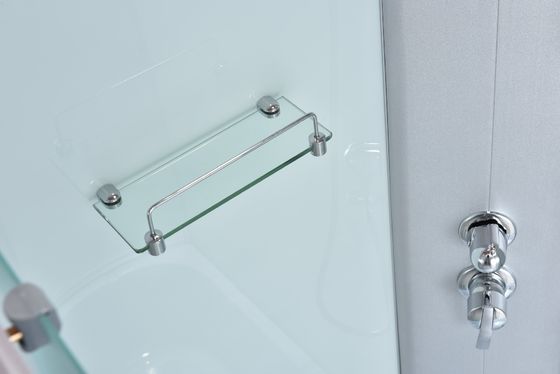 clôtures de douche de quart de cercle de salle de bains de 800x800x2150mm