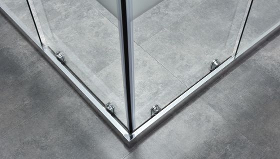Clôtures carrées ISO9001 900x900x1900mm de douche de cadre en aluminium