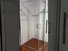 Réservoirs de douche de salle de bains carrés 900x900x1900mm ISO9001