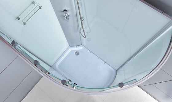 Cadre en aluminium 1-1.2mm de Mat Glass Shower Door Enclosures