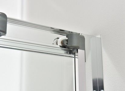 Cabine en aluminium de douche de coin de cadre