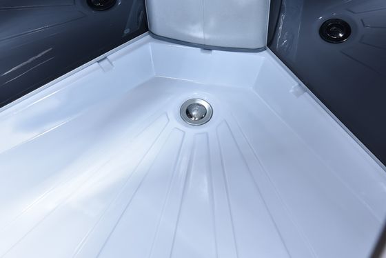 Glissement incurvé de compartiment de douche de salle de bains du coin 4mm ouvert