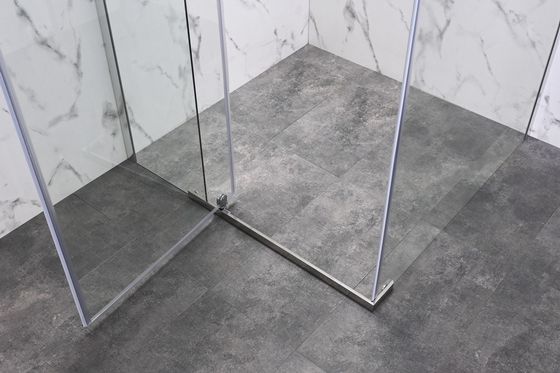 Clôtures en verre carrées ISO9001 900x900x1900mm de douche de salle de bains