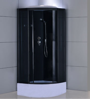 Cabine acrylique de douche de salle de bains de cadre de porte en verre transparente avec la vapeur et la TV